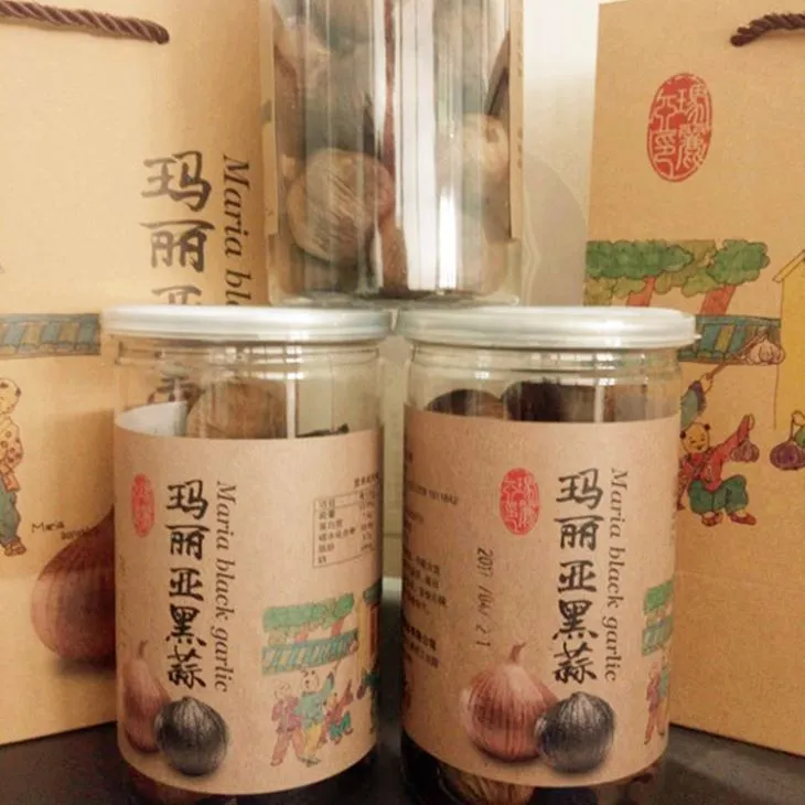 Svart vitlök för detaljhandeln